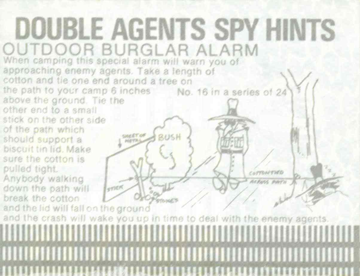 Double Agents spy hint